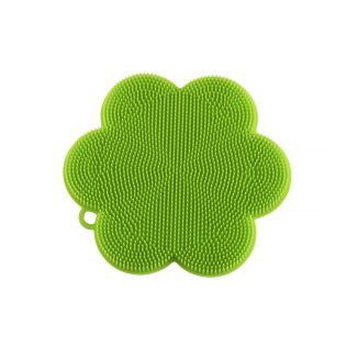 Silicone Scrubber Flower-Green
