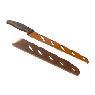 Couteau à pain brun