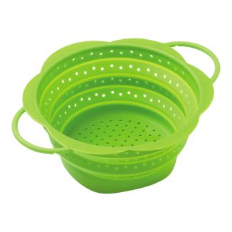 Colander collapsible green · Ø 23 cm