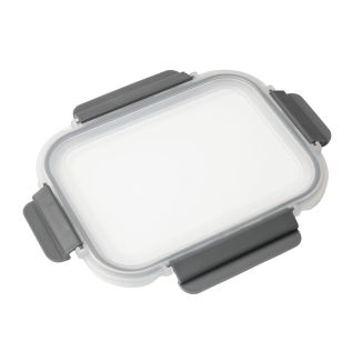 Plastic lid for glass container medium