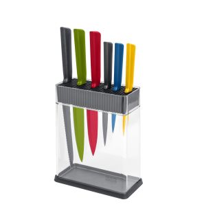 COLORI®+ Set de couteaux & porte-couteaux 7 pièces