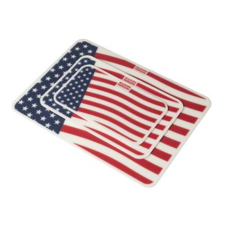 Kuhn Rikon 3-Piece Anti-Microbial Printed Cutting Boards - Americana