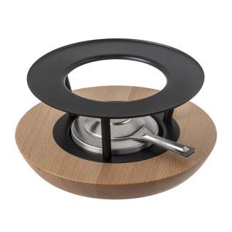 Réchaud en bois de hêtre