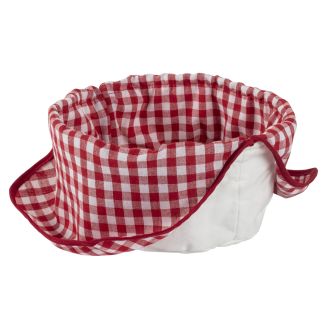 Sac à pain fondue à carreaux