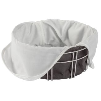 Corbeille à pain fondue en métal