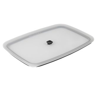 Couvercle en plastique pour plat à four grand