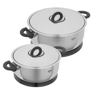 DUROTHERM® PRO Black Set 2.0 L · Ø 18 cm + 3.0 L · Ø 22 cm