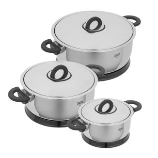 DUROTHERM® PRO Black Set 1 L· Ø 14 cm + 2 L· Ø 18 cm + 3 L· Ø 22cm