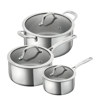 ALLROUND Set  · Saucepans 1.5 + 3.1 L +  Pot 5.4L