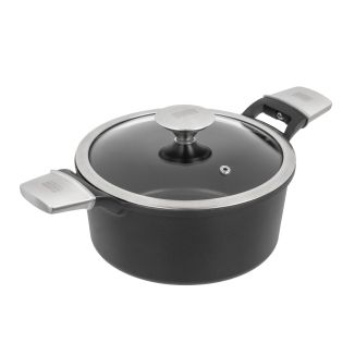 RESIST CAST Olla de aluminio fundido 2,4 L - Ø 20 cm con tapa de cristal