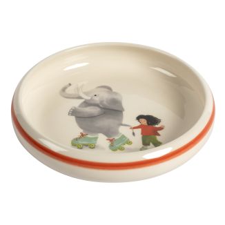 Kinderteller Elefant mit Kind &Oslash; 18 cm
