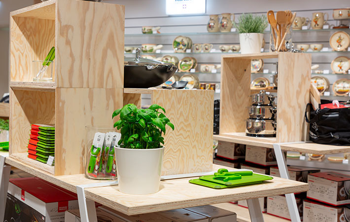 Demonstration magasin